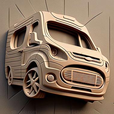 3D мадэль Ford Transit Connect (STL)